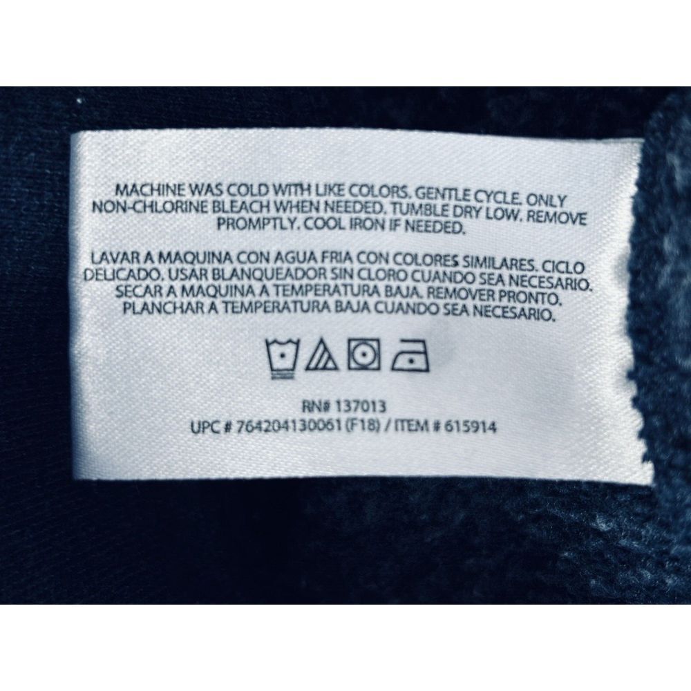 Orvis Mens Large Blue 1/4 Zip Retro Style Collared High Neck Sweatshirt Pullover - Picture 11 of 15